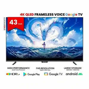 Voice Control or 5 Years Guaranty ( SONY Smart Android TV 43 INCHE )