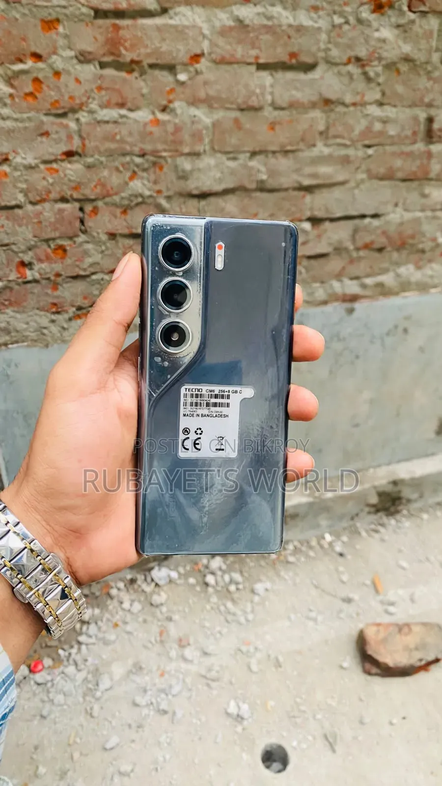 Tecno Camon 40 256 GB Gray