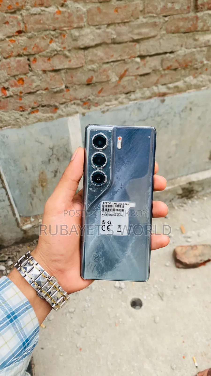 Tecno Camon 40 256 GB Gray