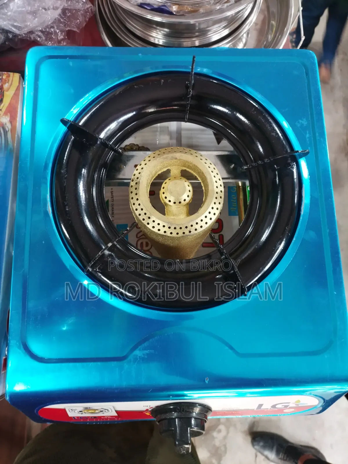 Gas Stove Steel Burner