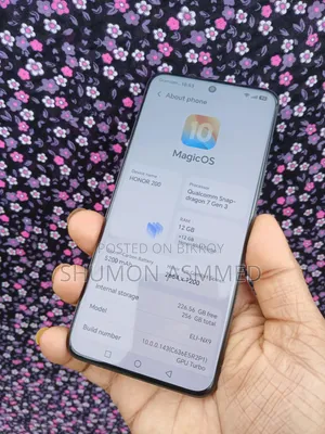 নিউ অনার ২০০ ২৫৬ জিবি ব্ল্যাক