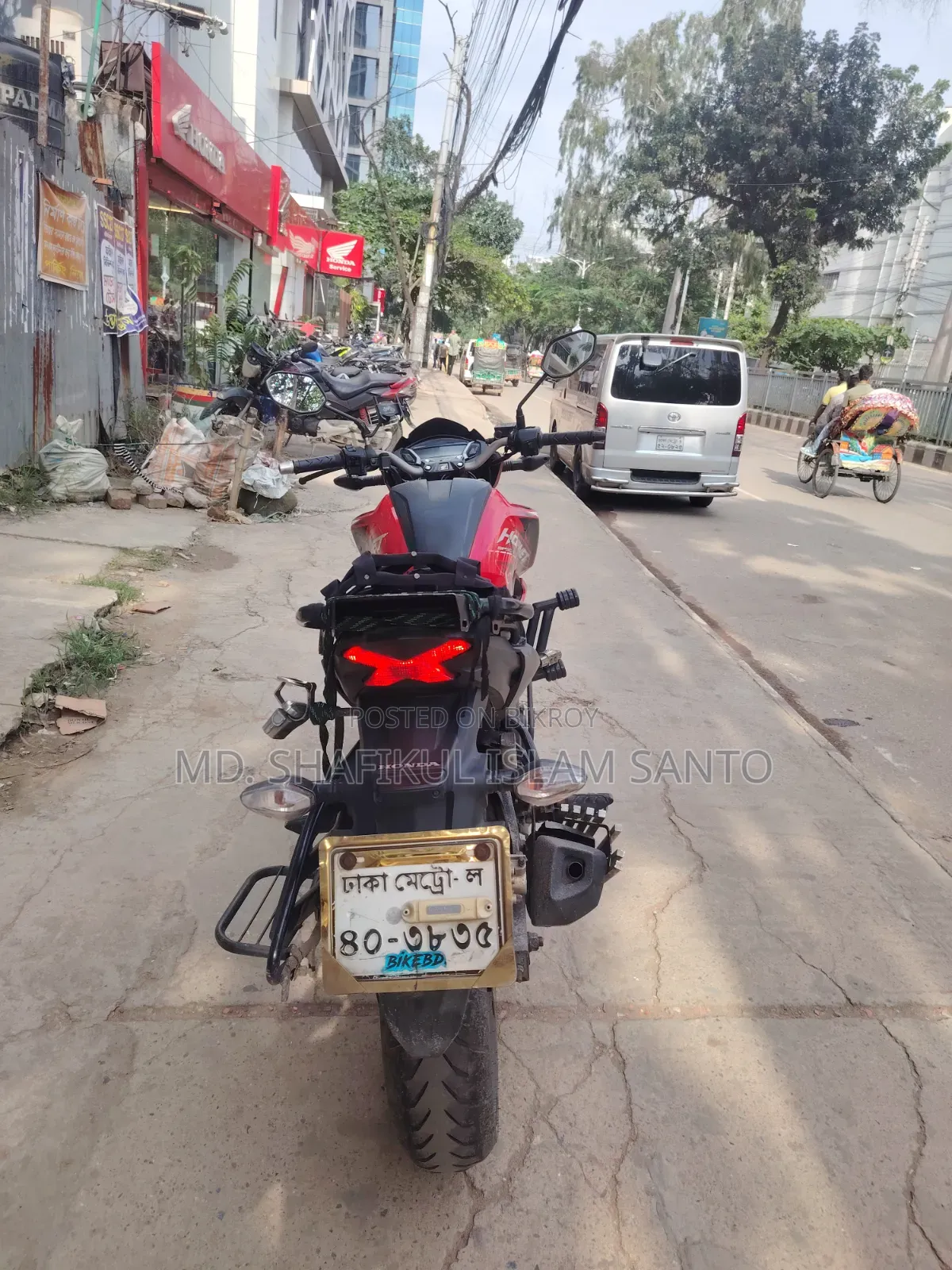 হোন্ডা হরনেট ২০২১ রেড