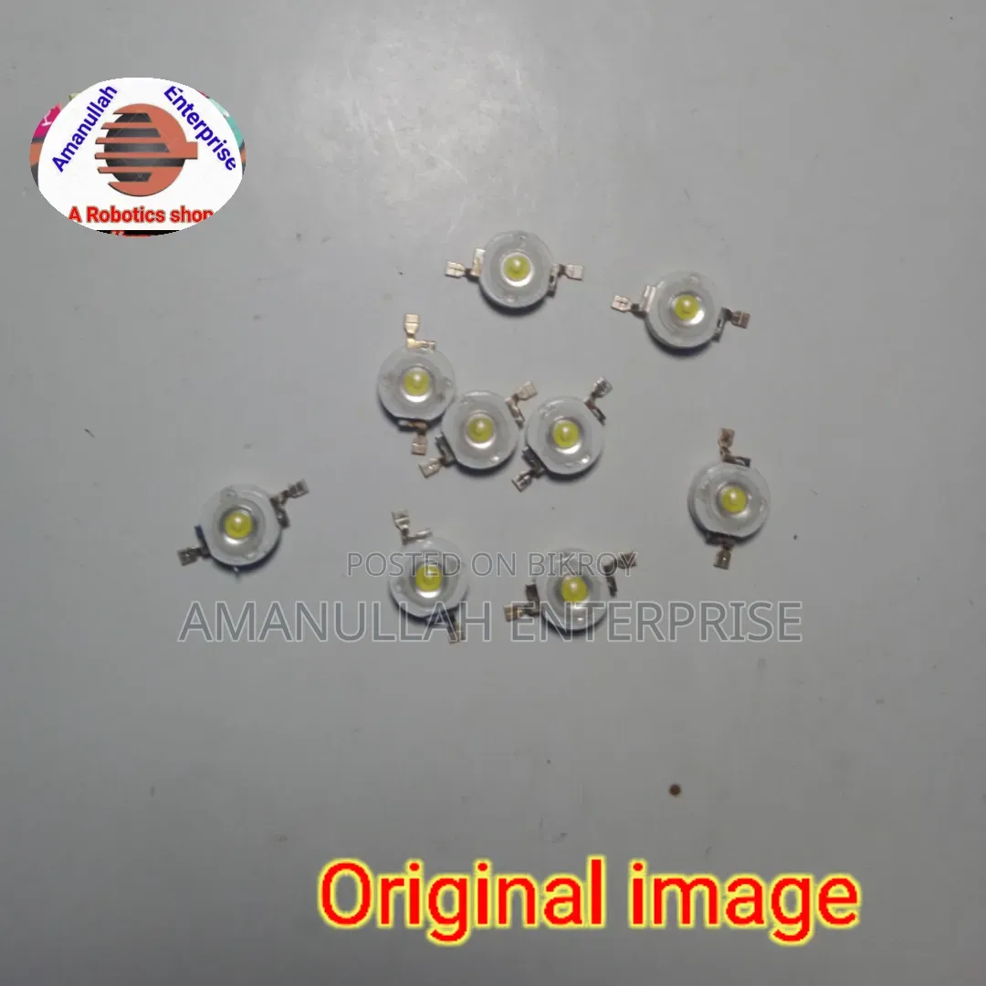 হোয়াইট এলইডি (পাথর) ৩০ পিস