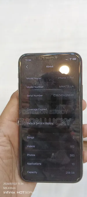 Apple iPhone 11 Pro 256 GB Black