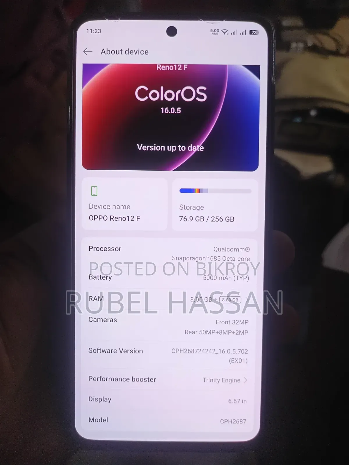 Oppo Reno12 F 5G 256 GB Green