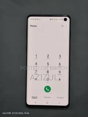 স্যামসাং গ্যালাক্সি এস১০ ১২৮ জিবি কালো