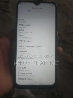 Vivo Y91c 32 GB Blue