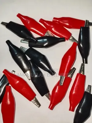 Insulated Alligator Clips Set | Amanullah Enterprise (06 Pcs)