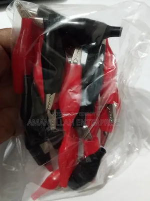 Insulated Alligator Clips Set | Amanullah Enterprise (06 Pcs)