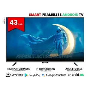 4K UHD LED Panel 43'' Voice Control Smart Android TV