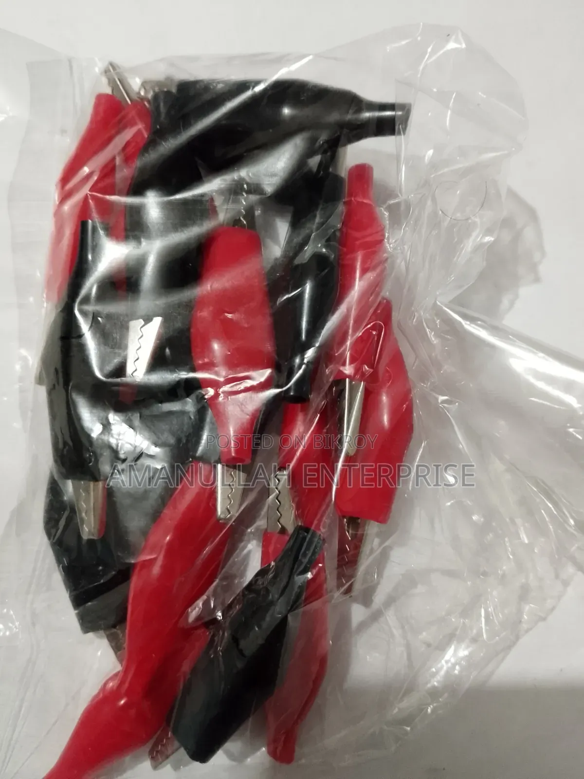 Insulated Alligator Clips Set | Amanullah Enterprise (06 Pcs)