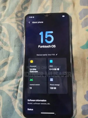Vivo Y18 128 GB Gray