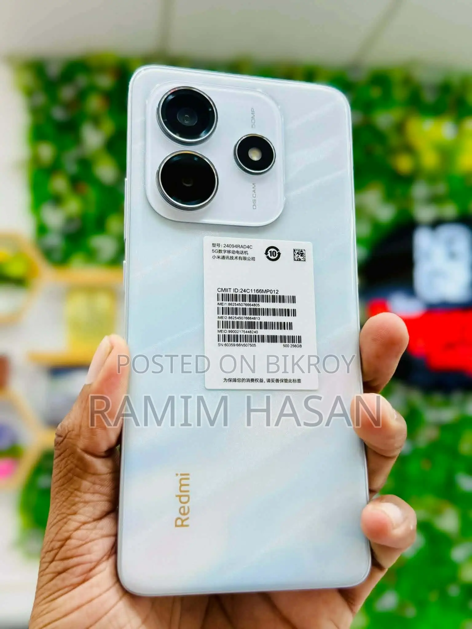 New Xiaomi Redmi Note 14 5G 256 GB Gray