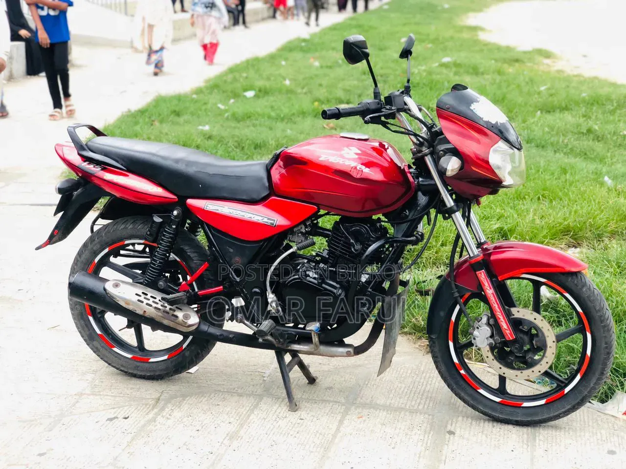 Bajaj Discover 135 2010 Red