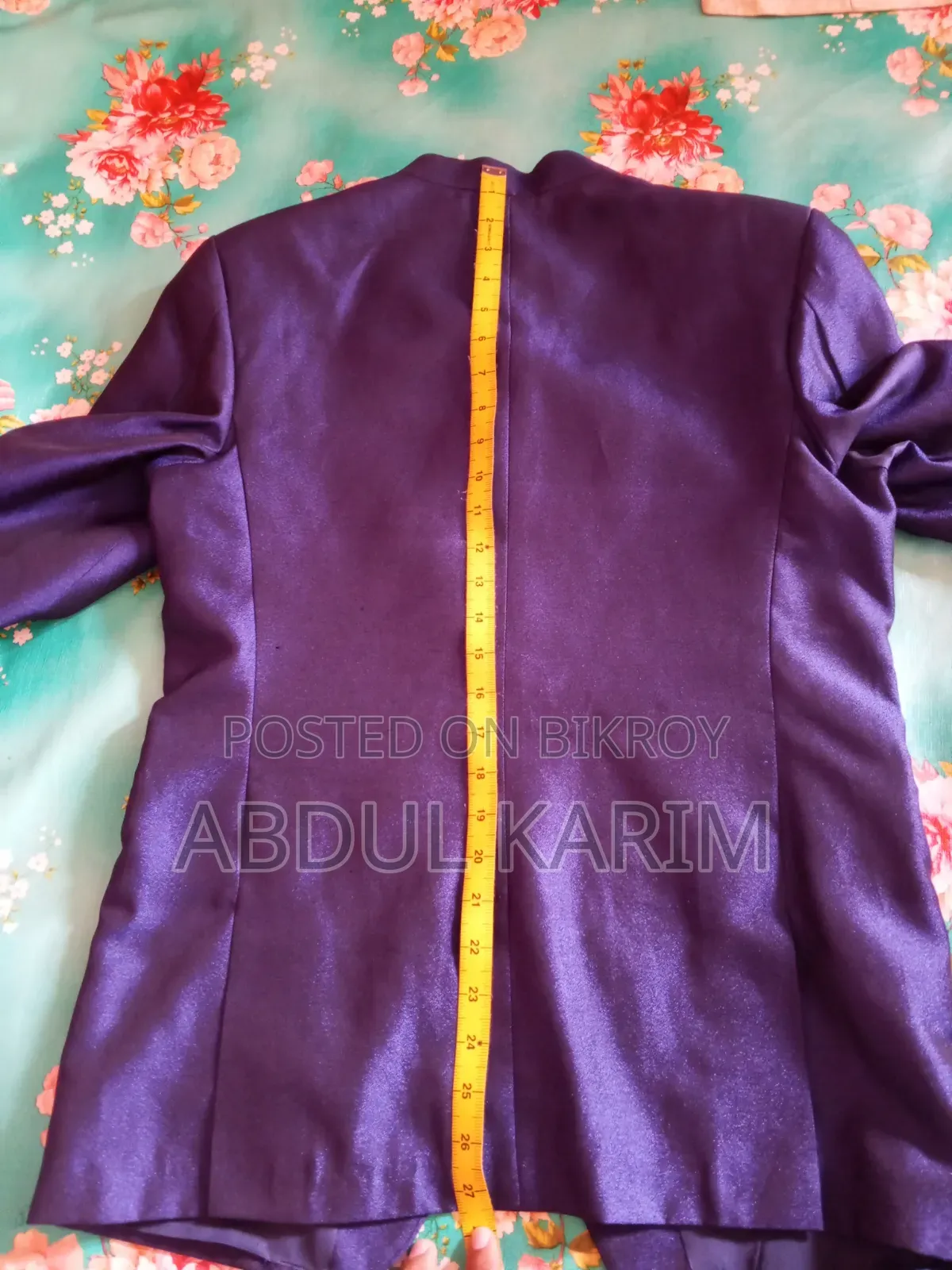 A blazer will be sold if anyone likes it please contact
