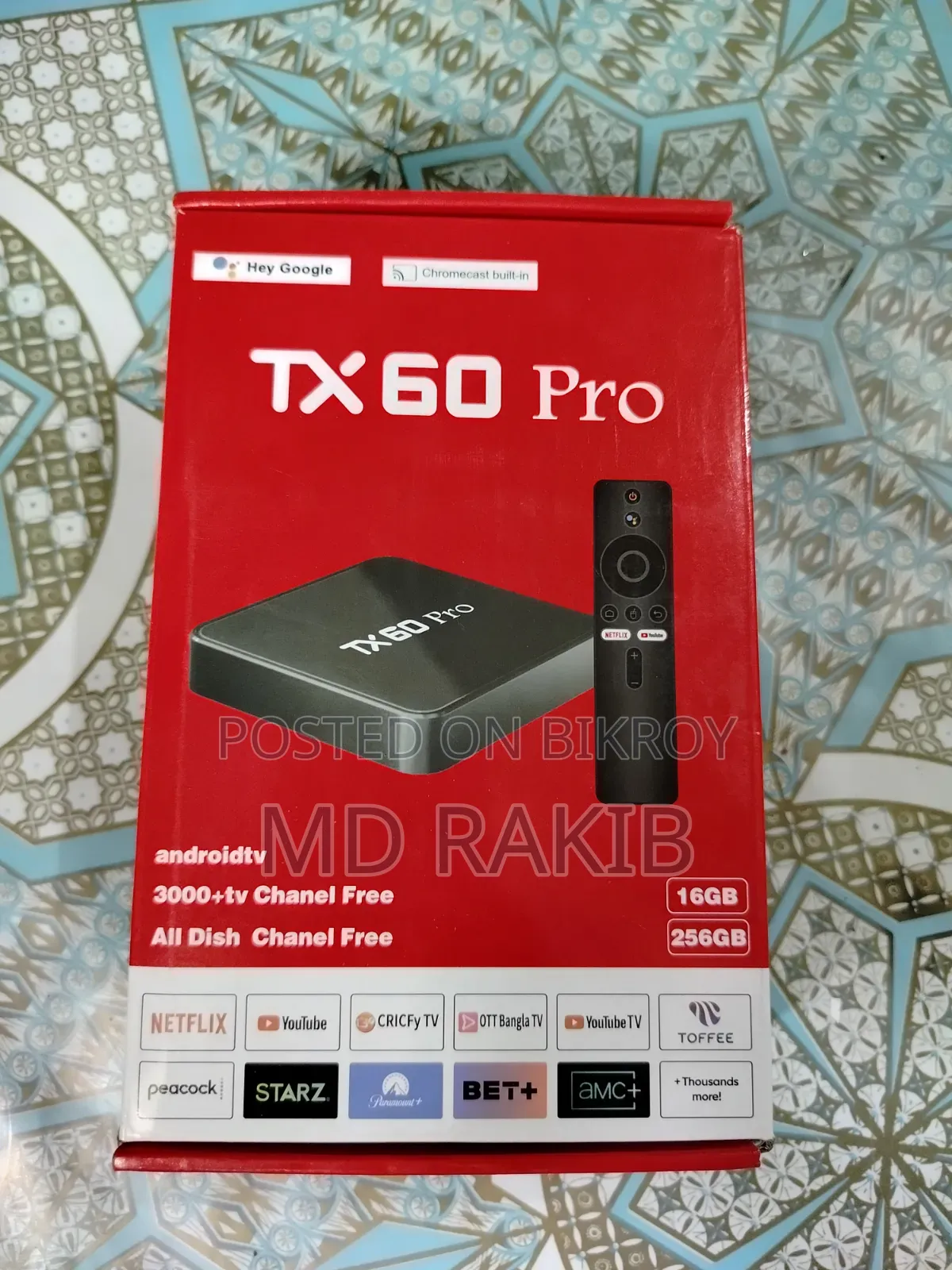 Tx60 Pro 16gb 256gb