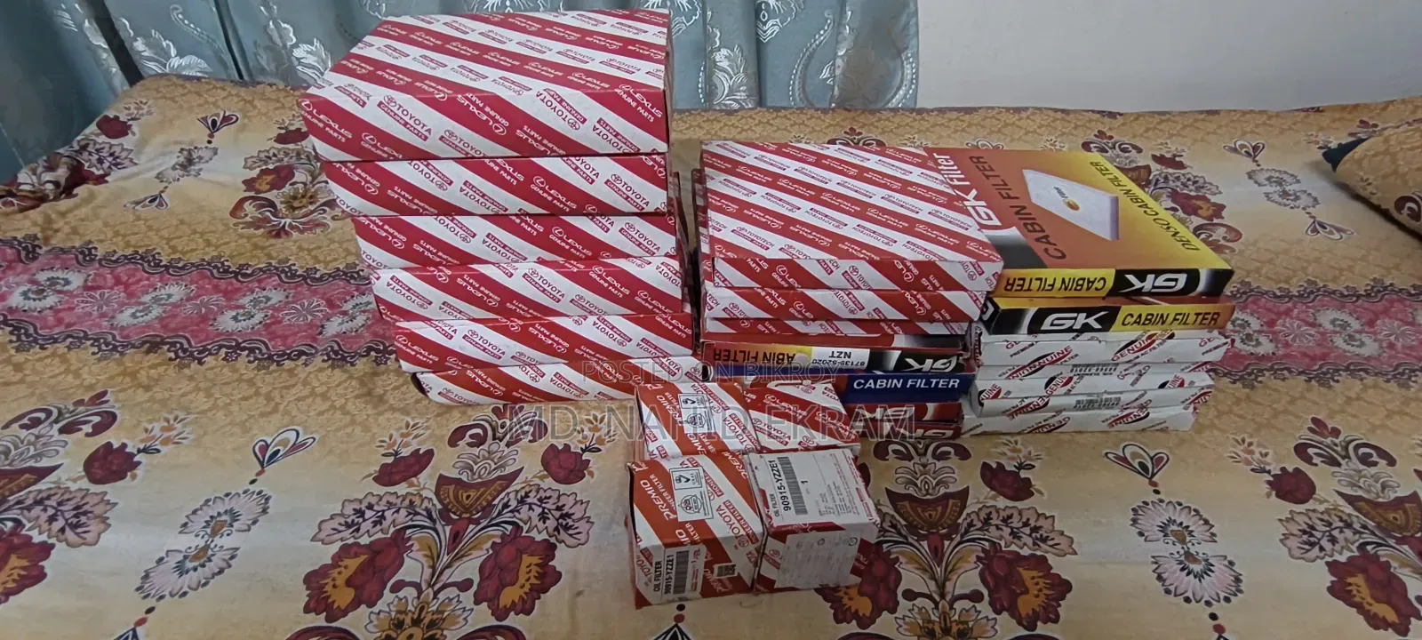 টয়োটা এয়ার, মোবাইল এবং এসি ফিল্টার