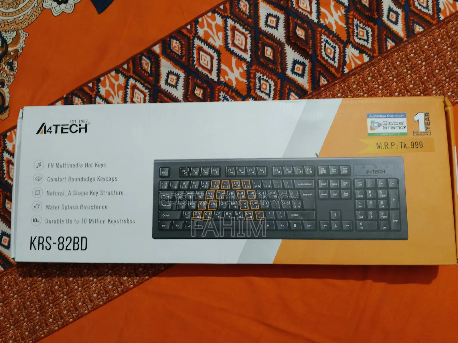 A4tech KRS-82bd Keyboard