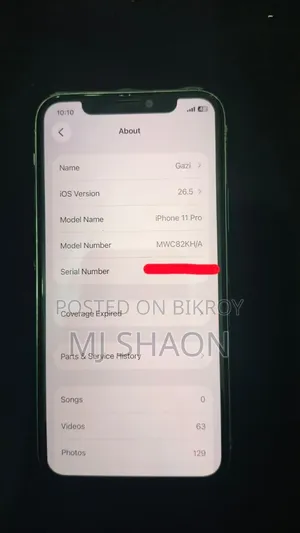 Apple iPhone 11 Pro 256 GB White