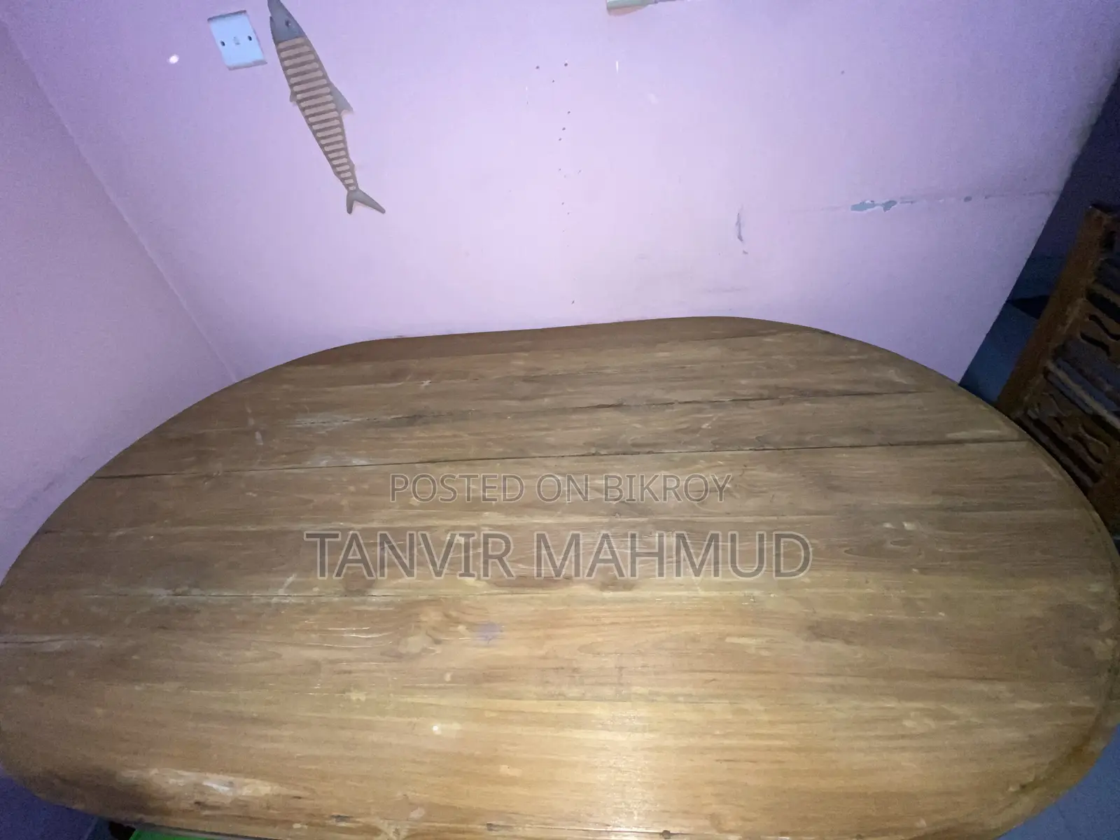 Segun Wood 6 Sit Dining Table
