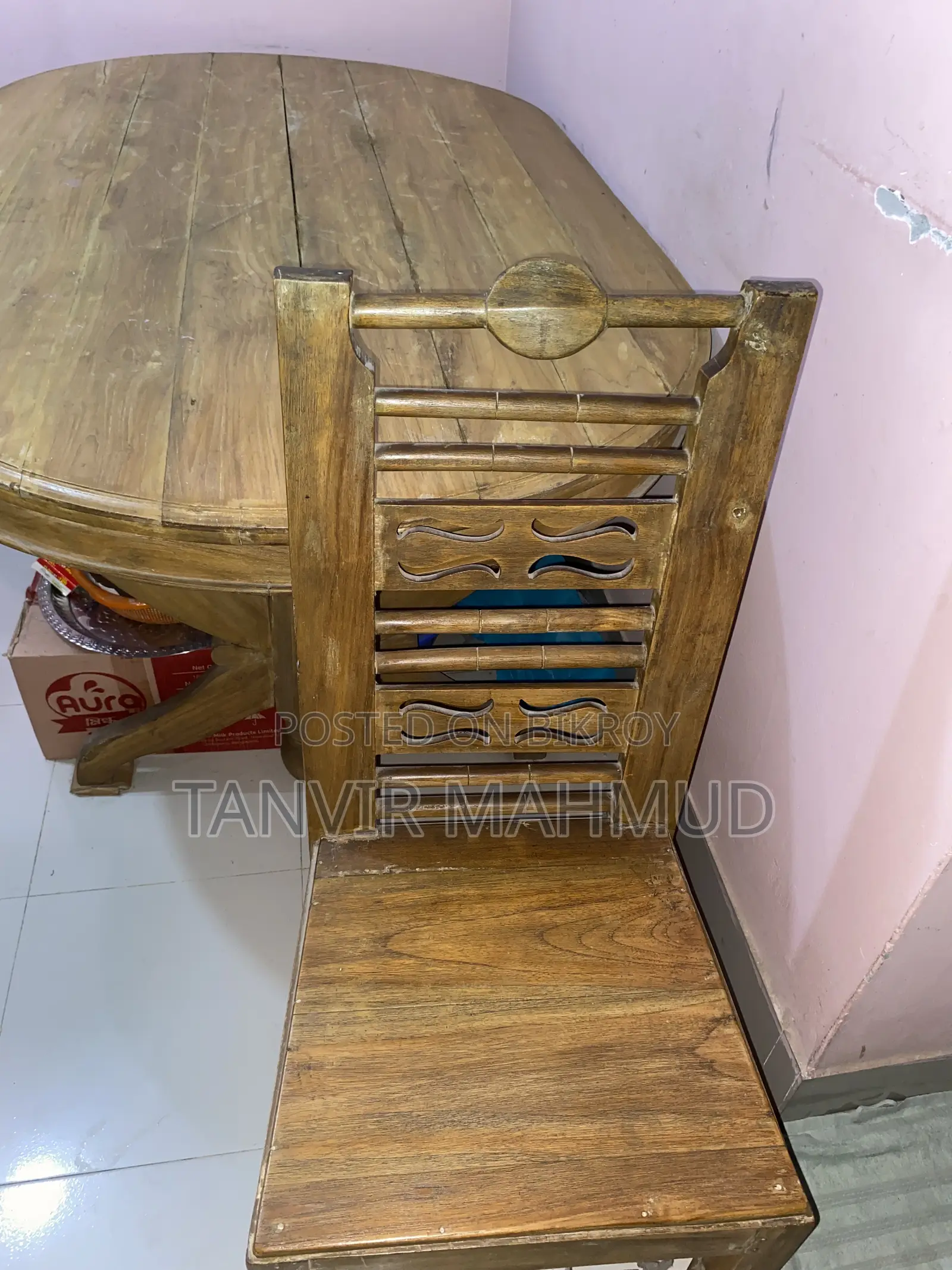 Segun Wood 6 Sit Dining Table