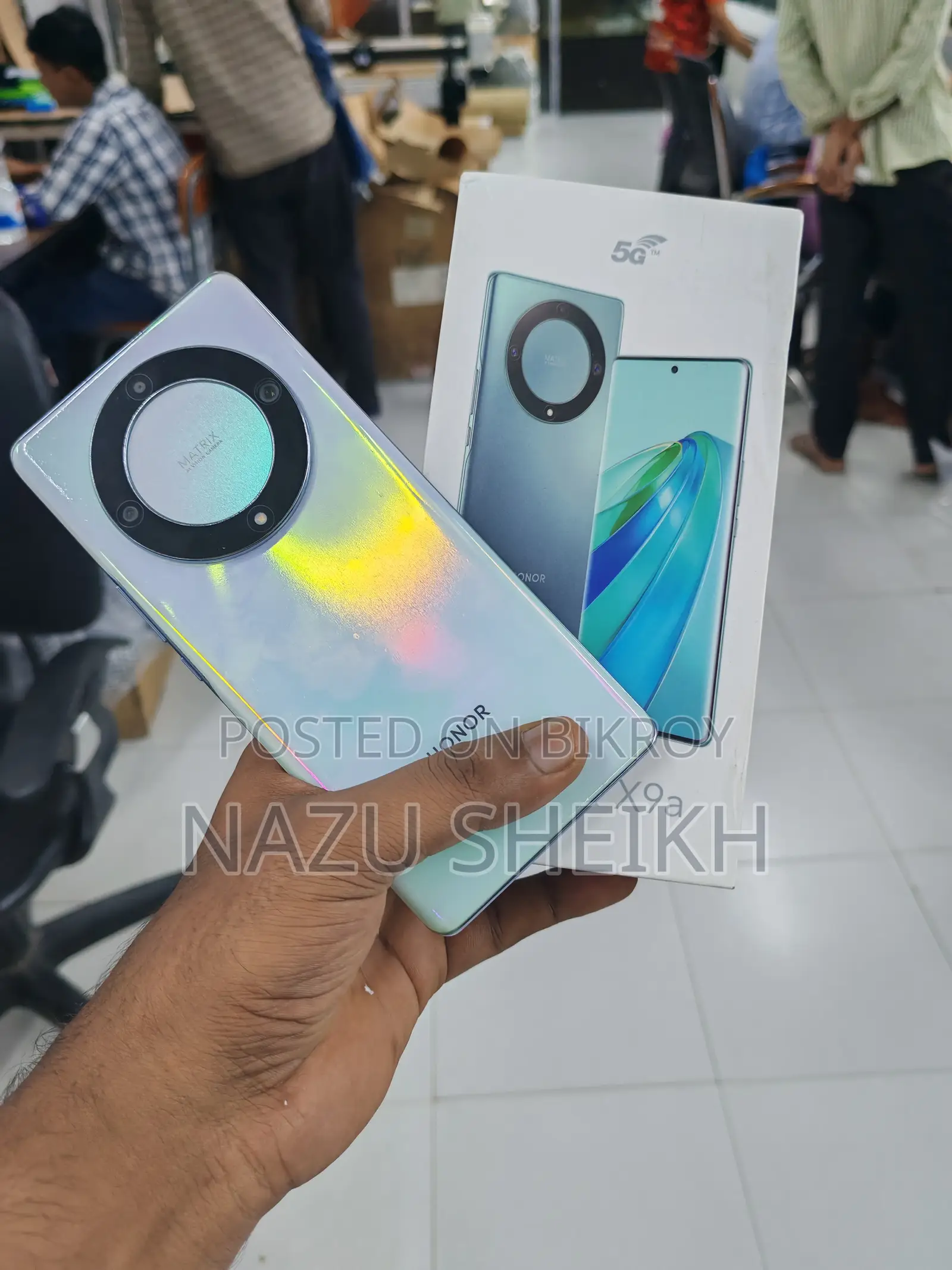 Honor X9a 256 GB Silver