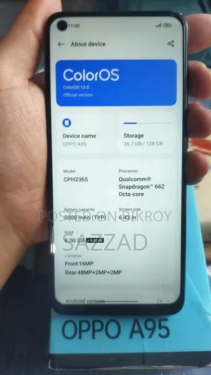 Oppo A95 128 GB Blue