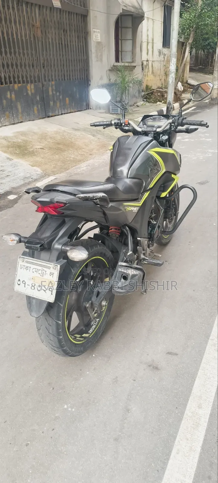 Honda Hornet 2018 Green