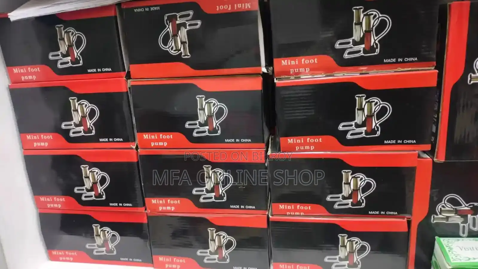 Mini Foot Pump for Cycle, Bike and Car