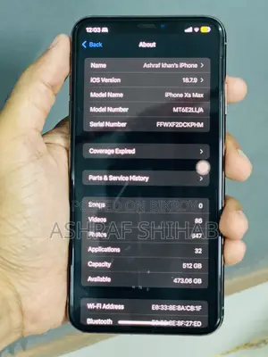 অ্যাপল আইফোন এক্সএস ম্যাক্স ৫১২ জিবি গোল্ড
