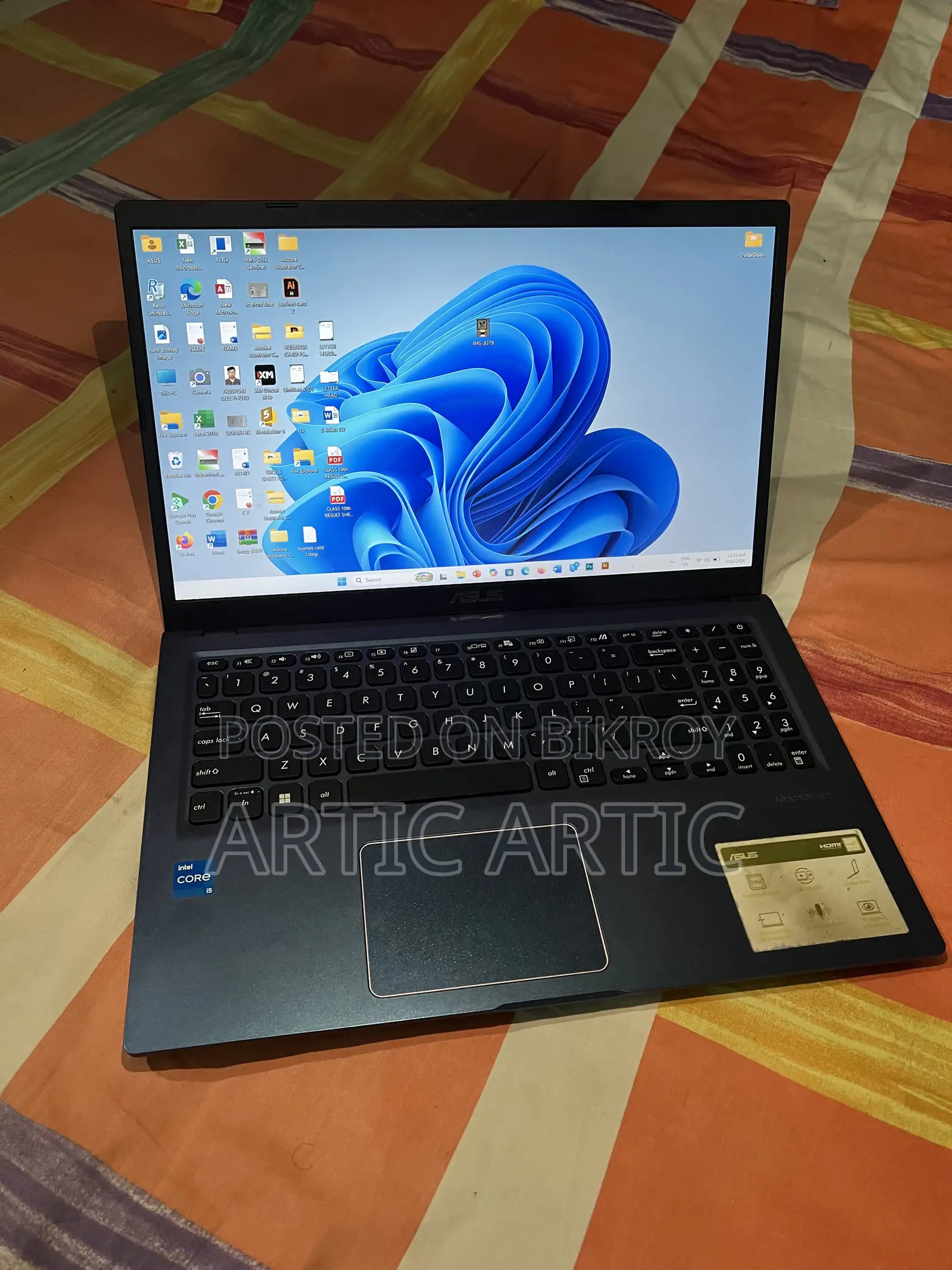 Laptop ASUS VivoBook S15 S530UN 8GB Intel Core I5 SSD 1T