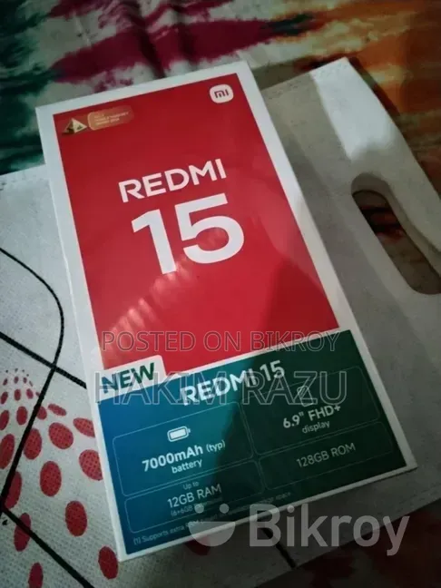Xiaomi Redmi 15 128 GB Silver