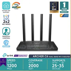 TP-Link Archer C6 - AC1200 Dual WiFi Router