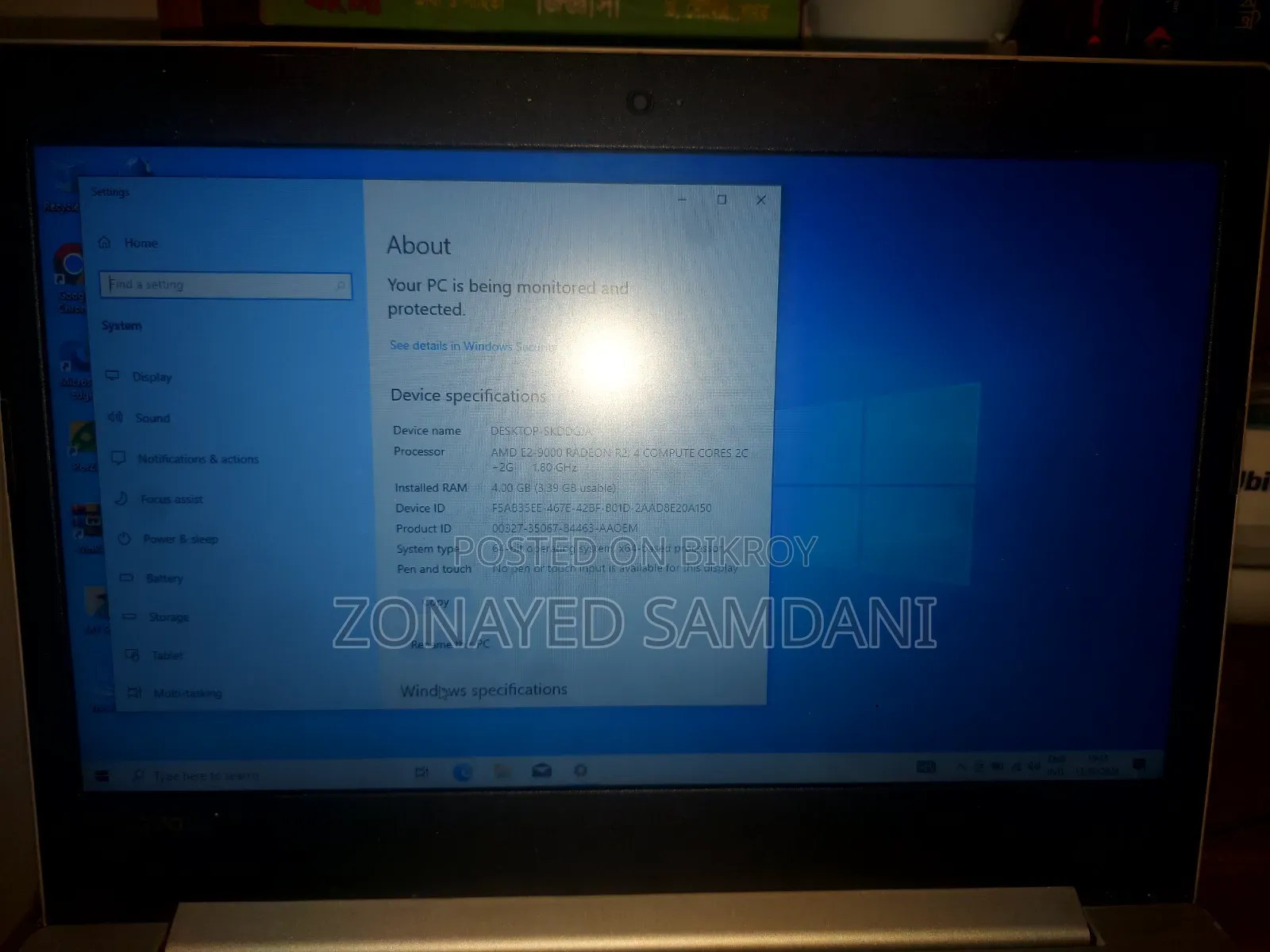 Laptop Lenovo IdeaPad 330 4GB AMD HDD 1TB