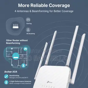 TP-Link Archer C50 Black AC1200 Wi-Fi Dual Band Router