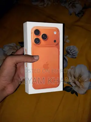 নতুন অ্যাপল আইফোন ১৭ প্রো ২৫৬ জিবি কমলা