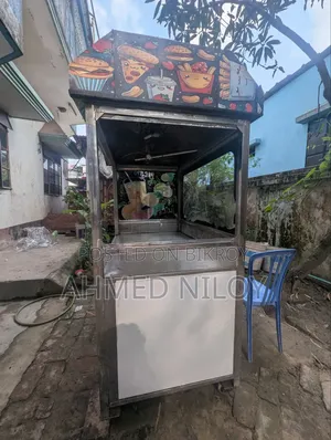Stainlessness Still Food Cart