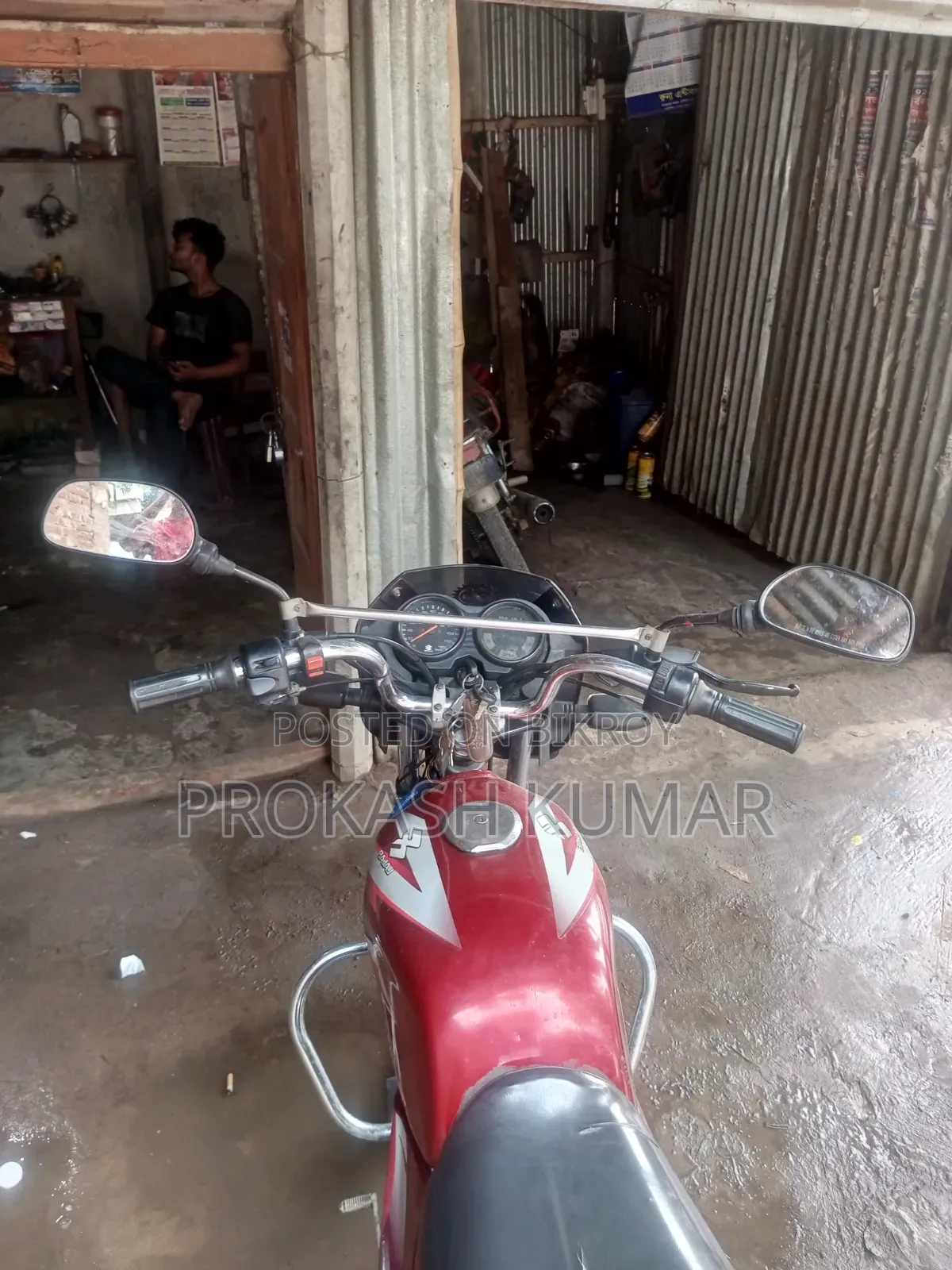 Bajaj CT 100 2017 Red
