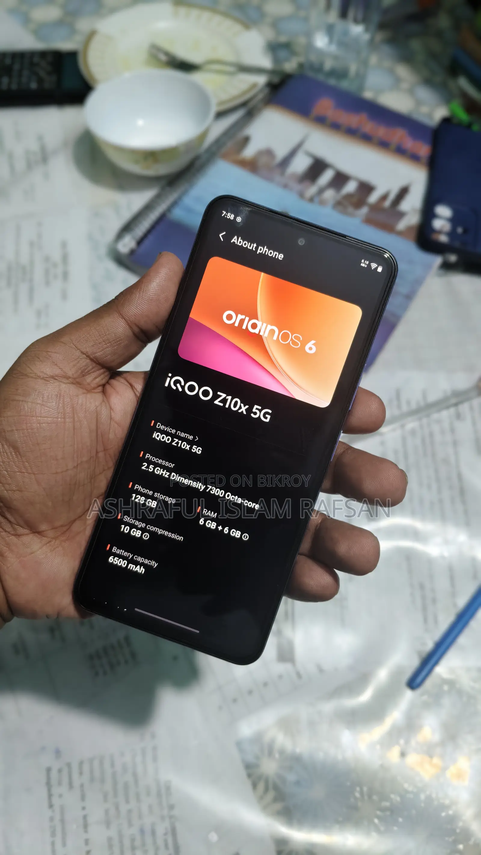 iQOO 128 GB Blue