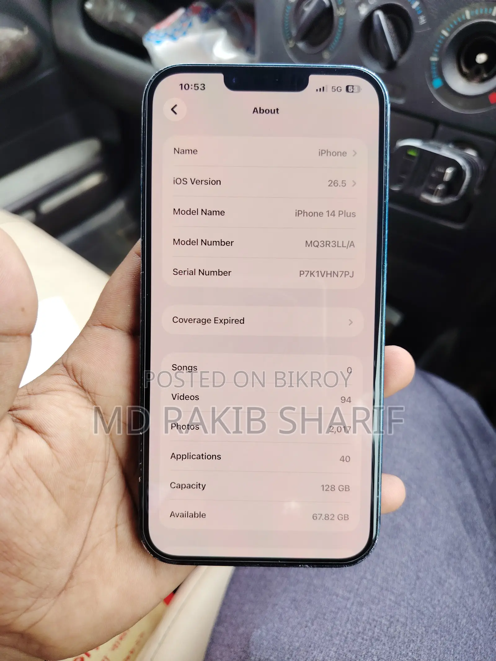 Apple iPhone 14 Plus 128 GB Blue