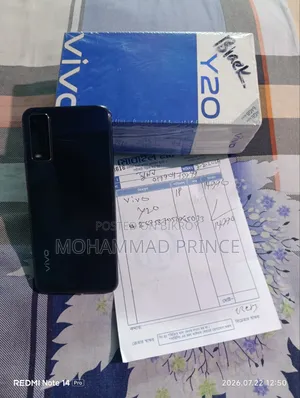 Vivo Y20 64 GB Black