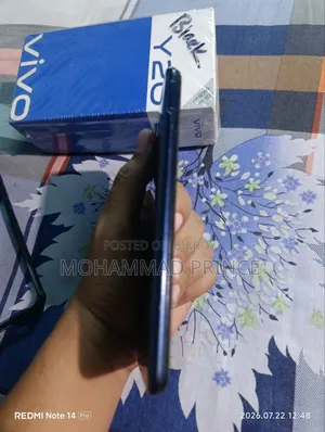 Vivo Y20 64 GB Black
