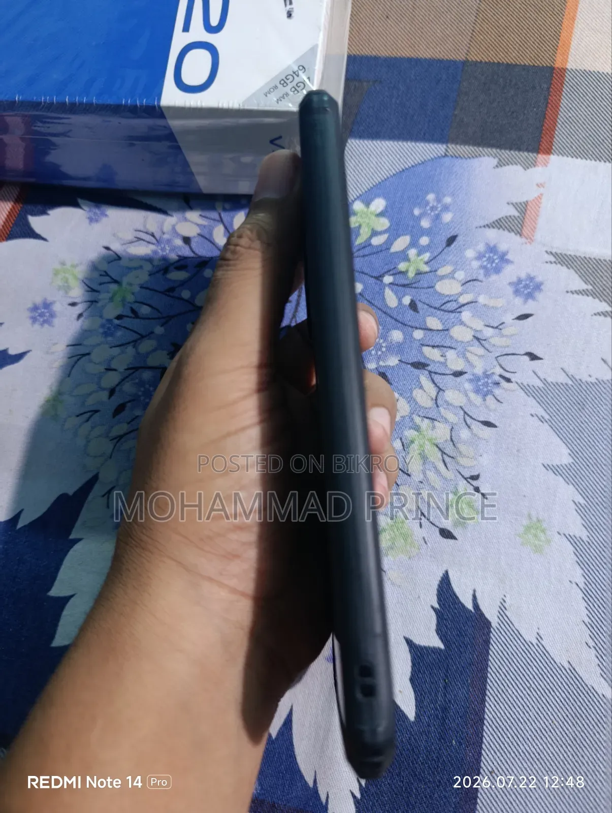 Vivo Y20 64 GB Black