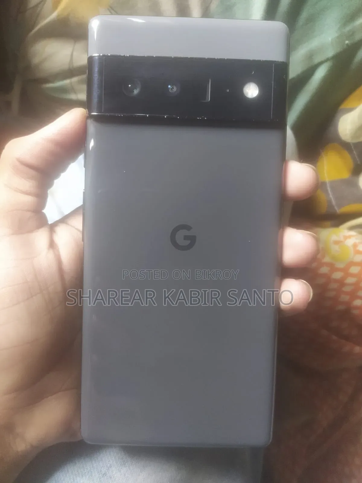 গুগল পিক্সেল ৬ প্রো ১২৮ জিবি গ্রে