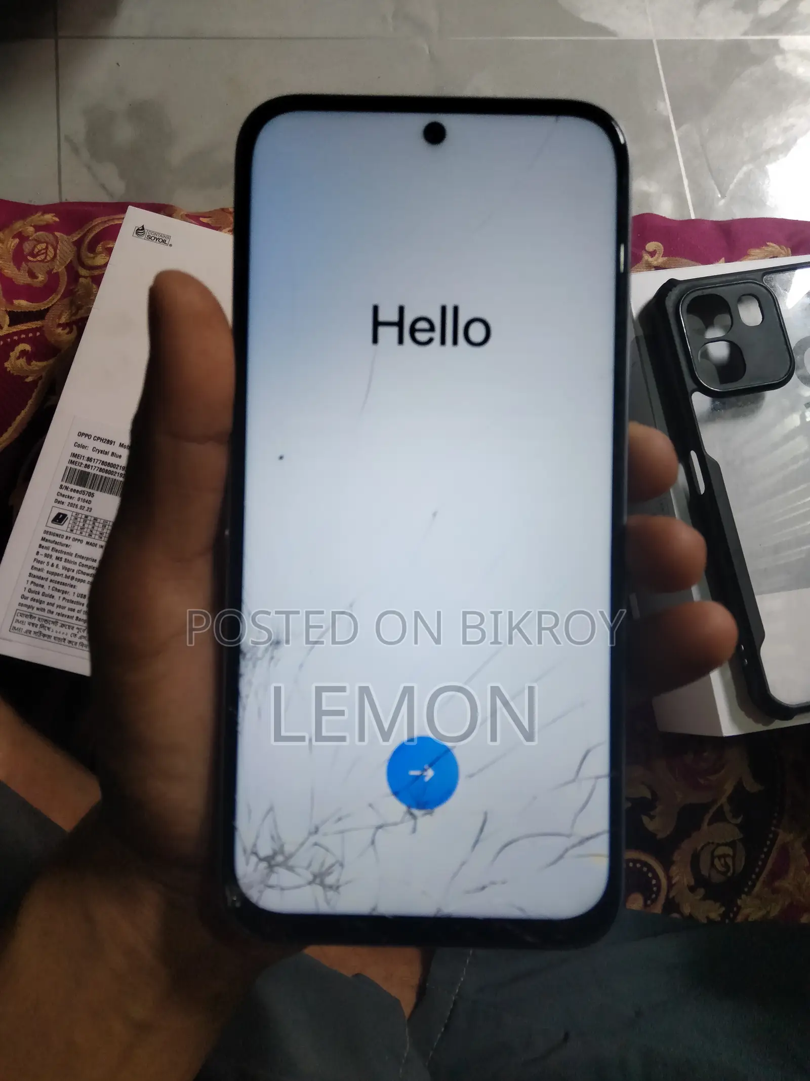 Oppo A6k 128 GB White