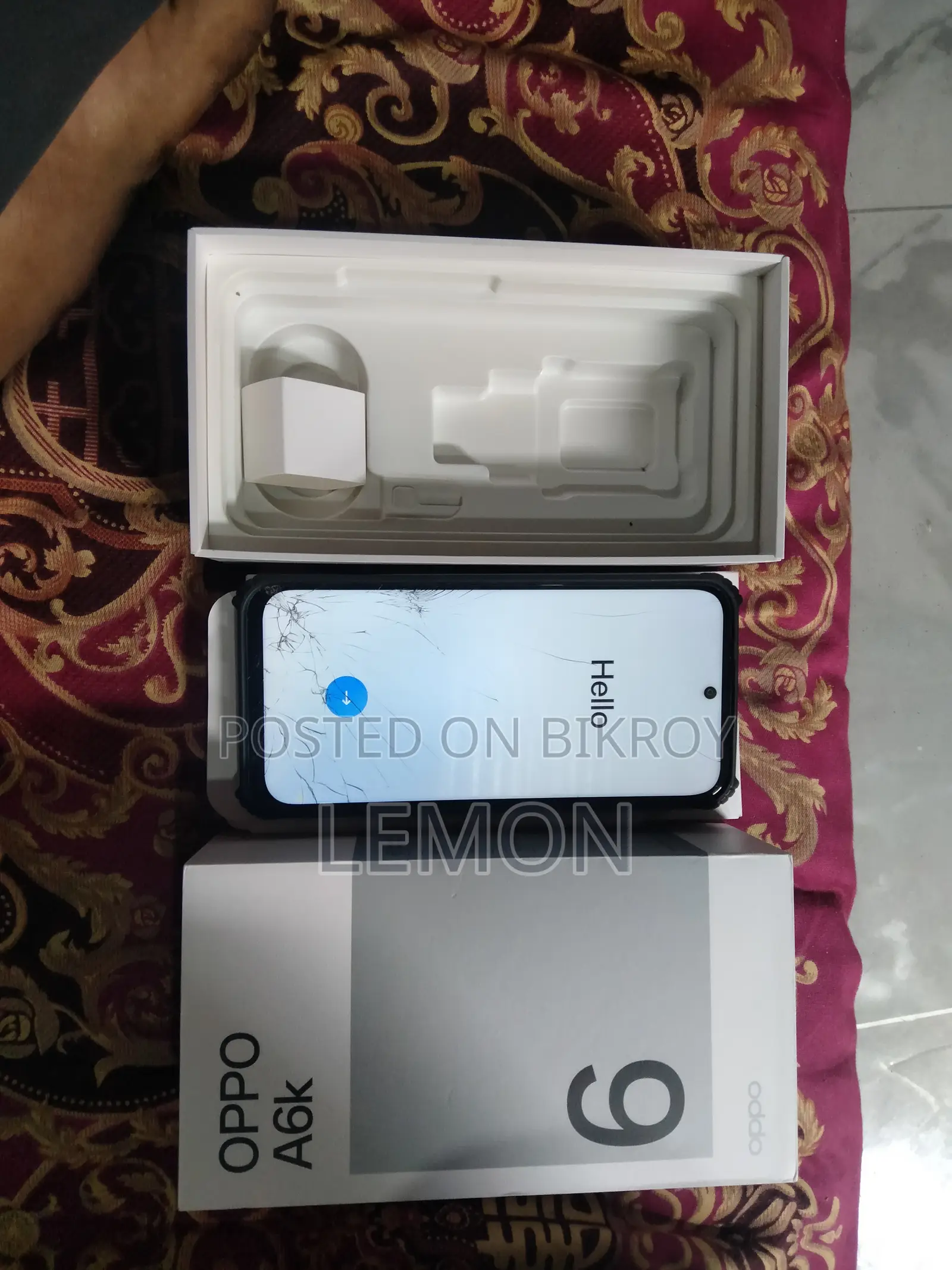 Oppo A6k 128 GB White