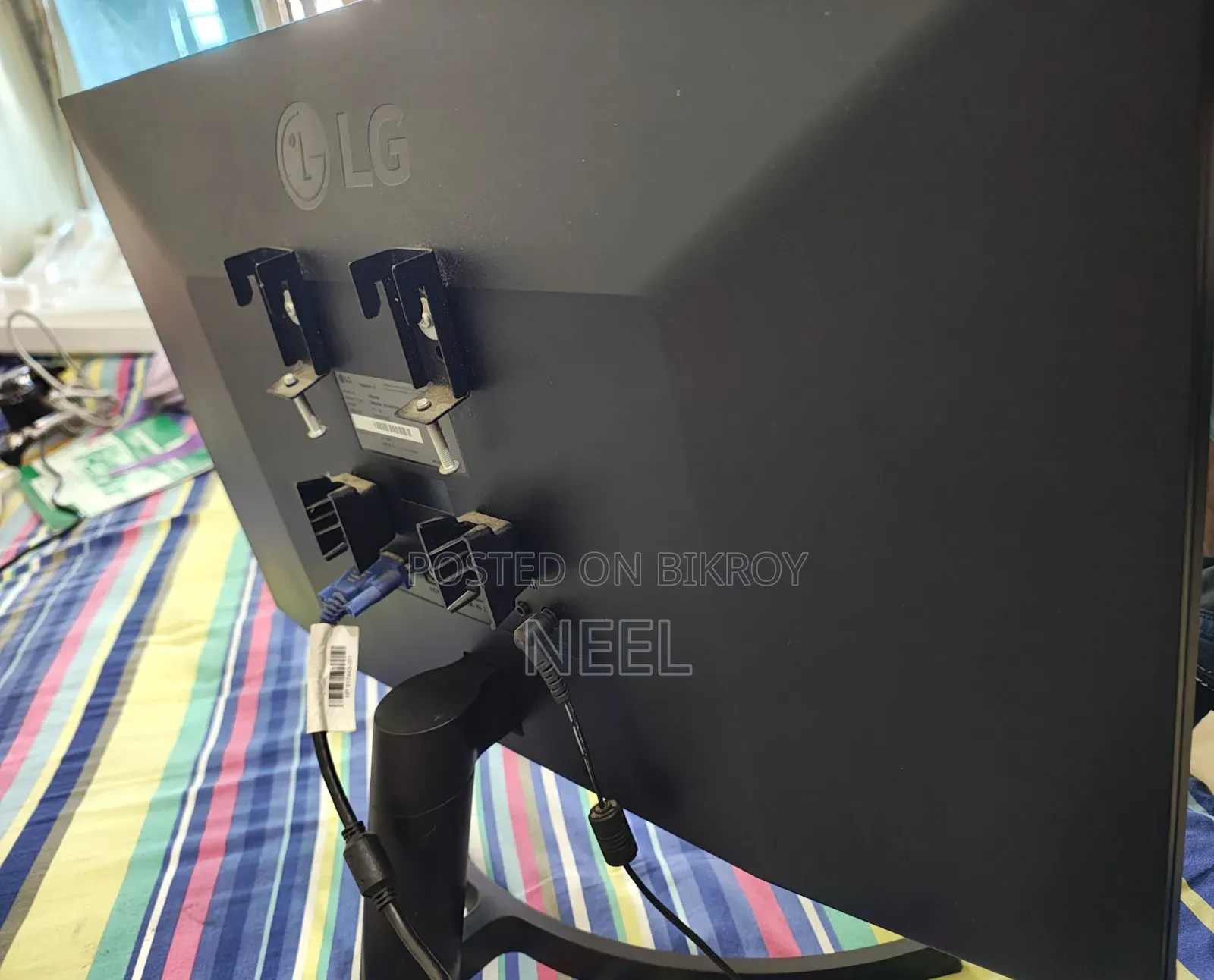 LG 27mk600m-B 27 Inch Class Full Hd Ips Led Dual Hdmi Vga Monitor
