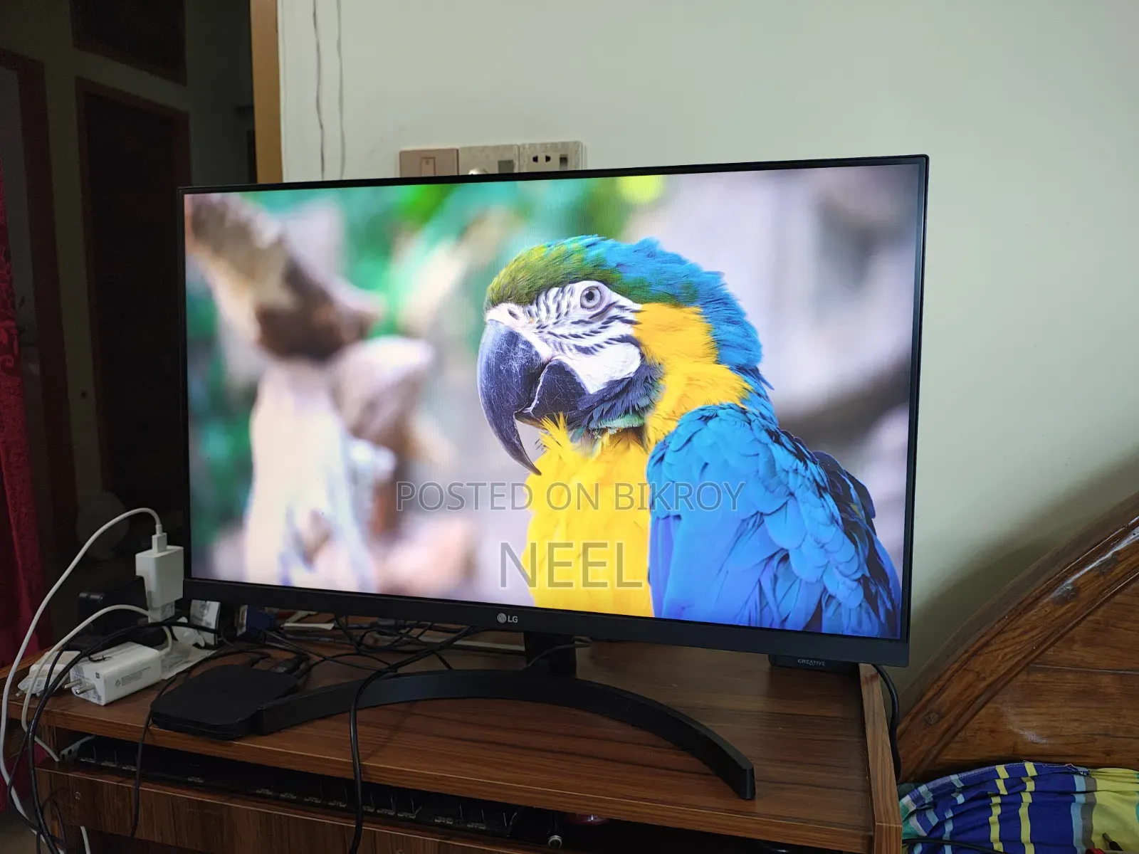 LG 27mk600m-B 27 Inch Class Full Hd Ips Led Dual Hdmi Vga Monitor