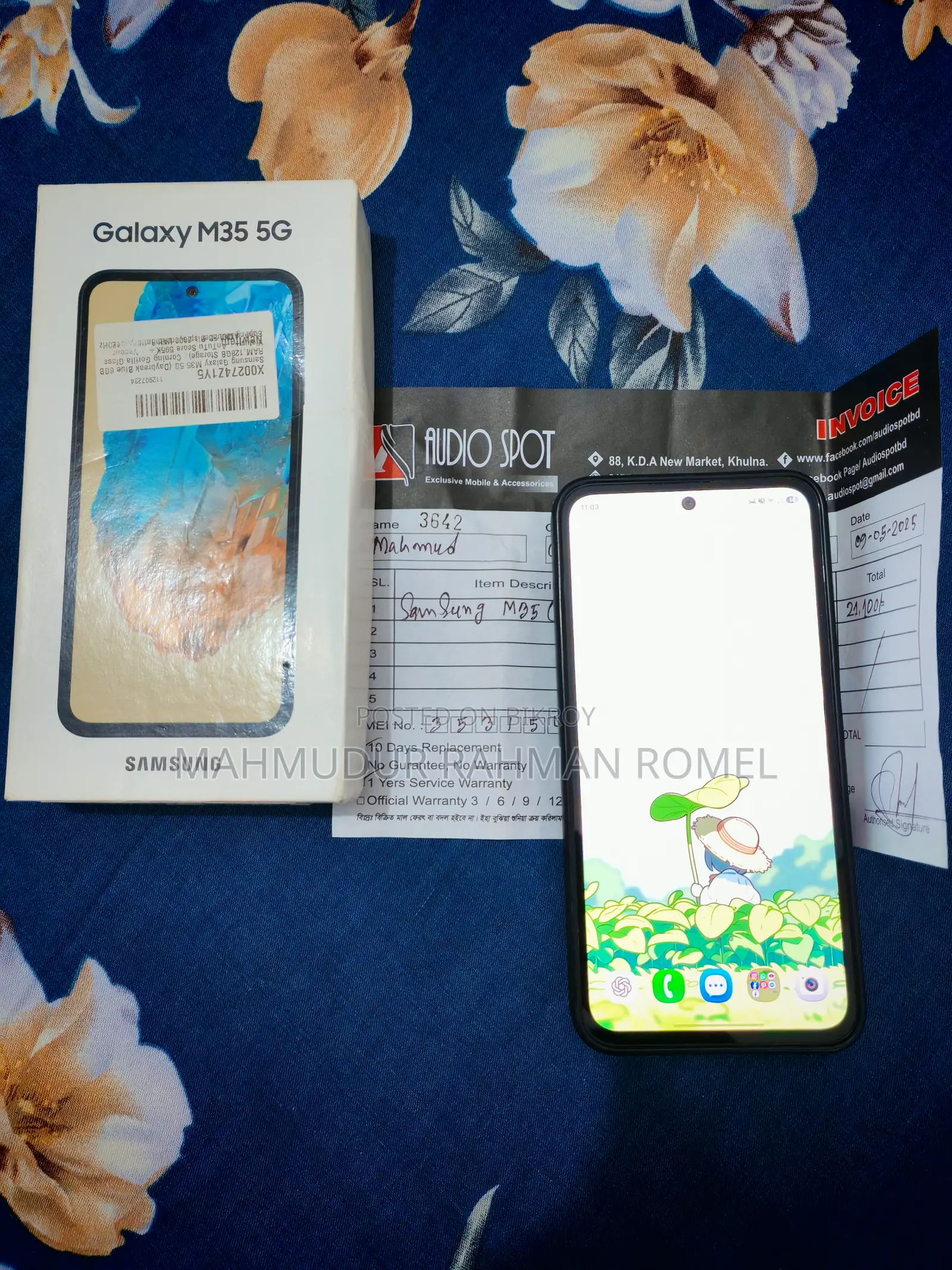 Samsung Galaxy M35 128 GB Silver
