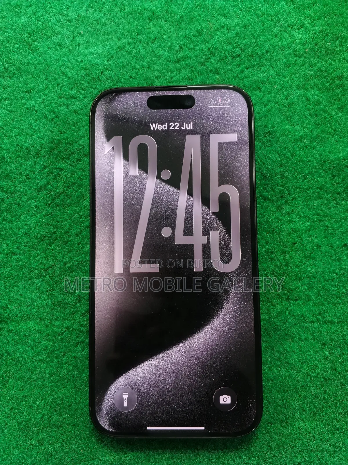 অ্যাপল আইফোন ১৫ প্রো ১২৮ জিবি ব্ল্যাক